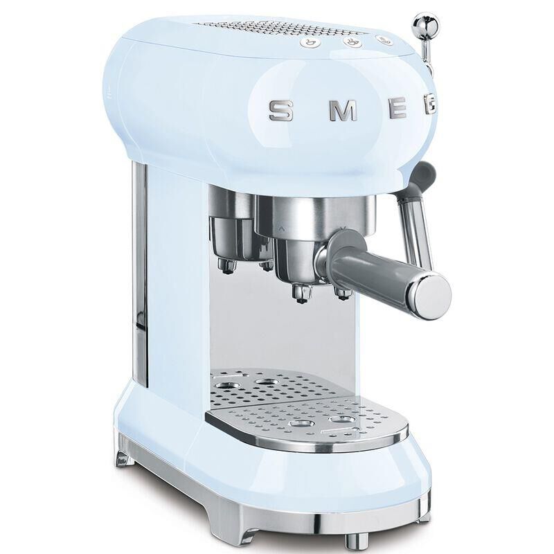 Smeg Espresso Manual Coffee Machine - Pastel Blue image number 0